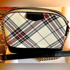 Preppy Plaid Purse & Safe Keeper Wallet Set of 2 Teen Tween Academia Y2K Money
